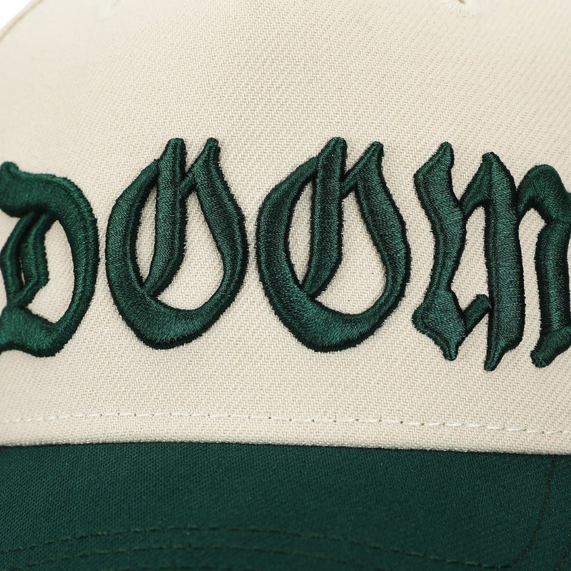 Marvel Dr. Doom Off-White & Green A-Frame Snapback Hat
