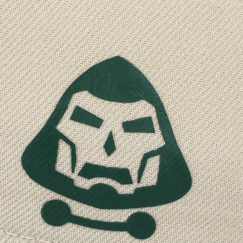 Marvel Dr. Doom Off-White & Green A-Frame Snapback Hat