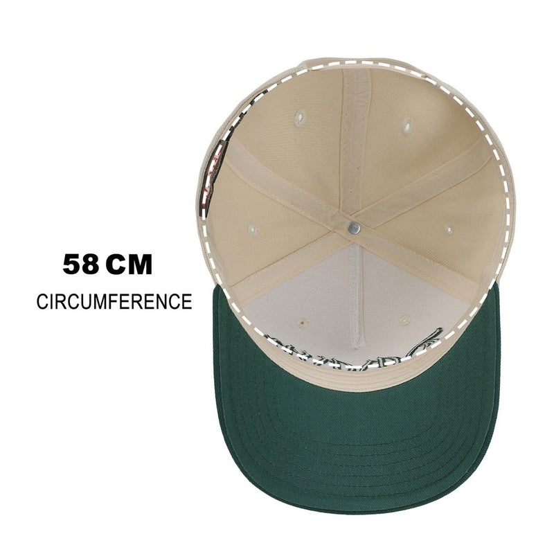 Marvel Dr. Doom Off-White & Green A-Frame Snapback Hat