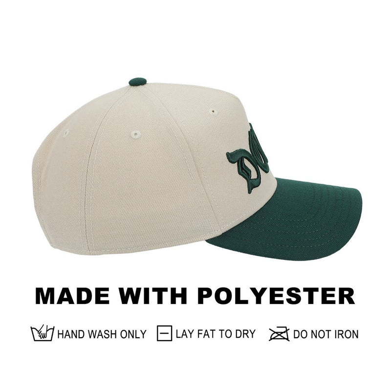 Marvel Dr. Doom Off-White & Green A-Frame Snapback Hat