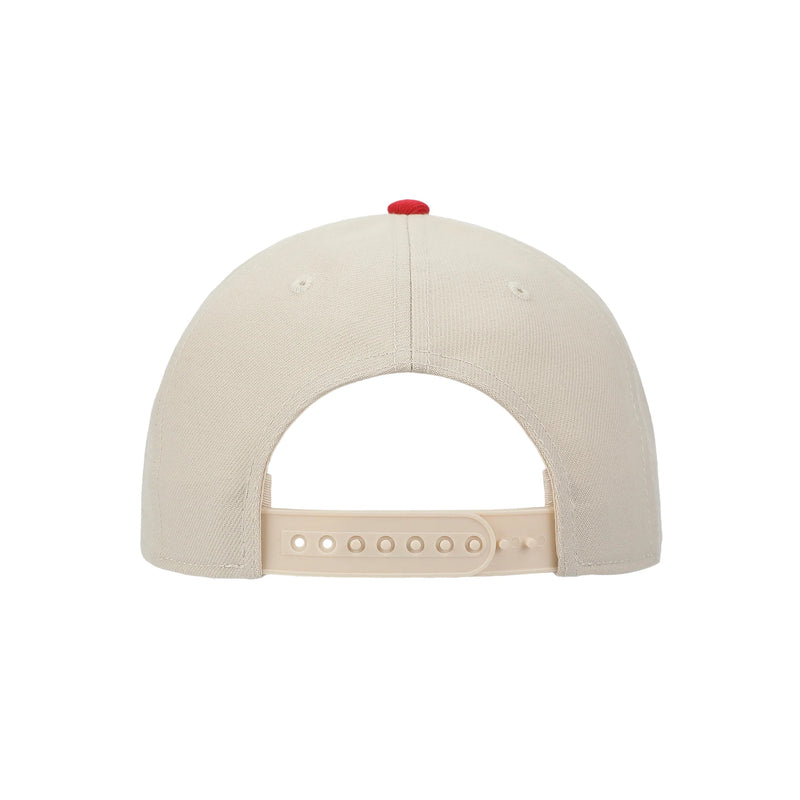 Marvel Ultimate Spider-Man Logo White & Red A-Frame Snapback Hat