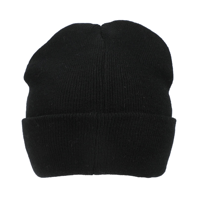Star Wars Embroidered Logo Black Knit Cuff Beanie