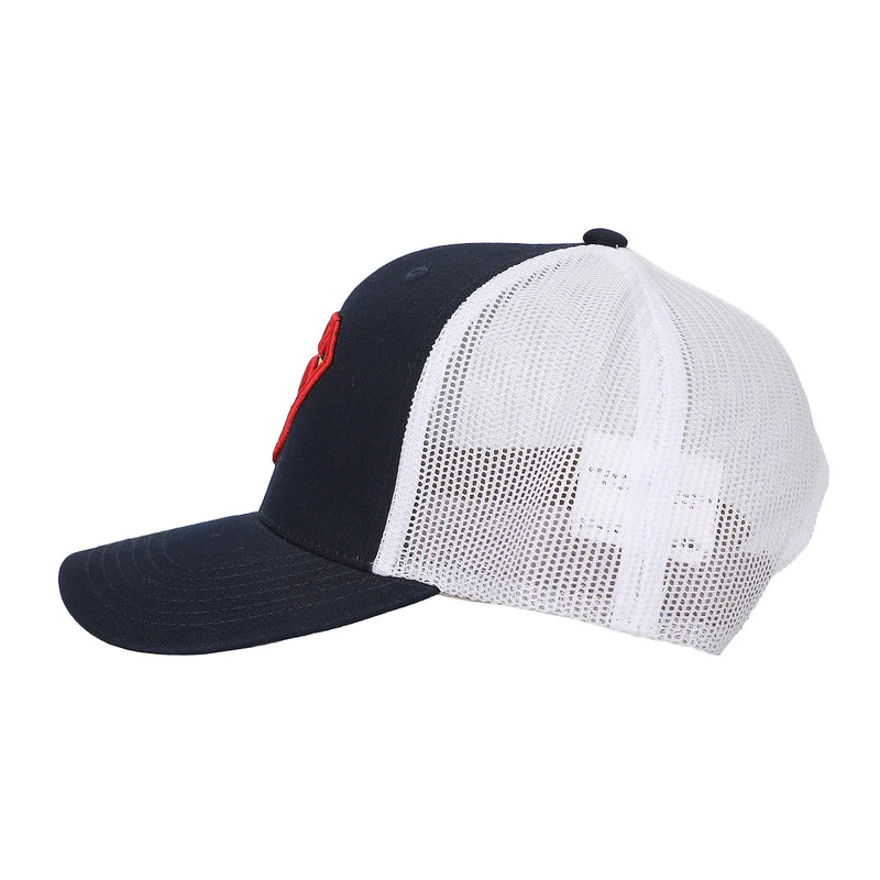 DC Comics Superman 3D Logo Navy & White Trucker Hat