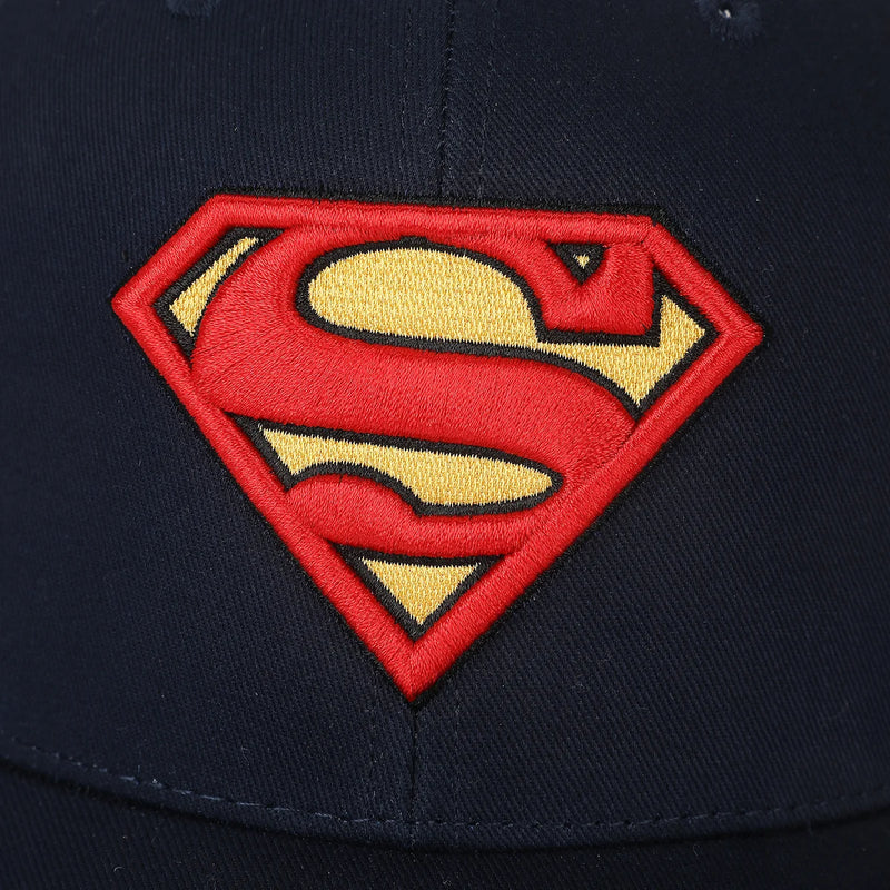 DC Comics Superman 3D Logo Navy & White Trucker Hat
