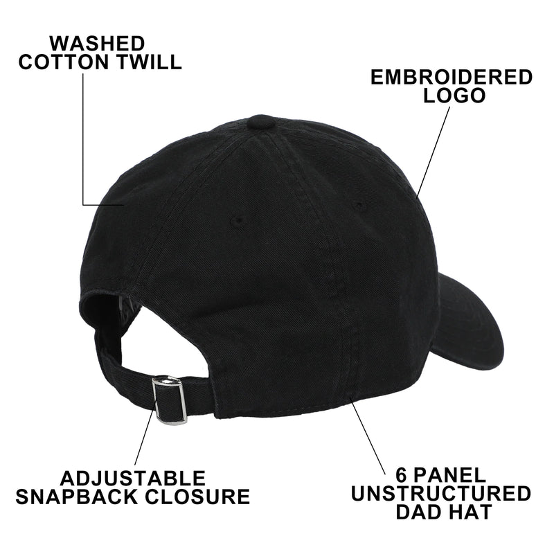 Star Wars Galactic Empire Imperial Crest Black Dad Cap