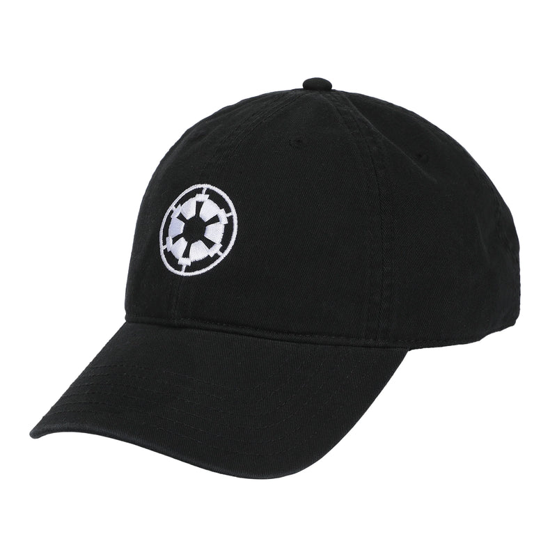 Star Wars Galactic Empire Imperial Crest Black Dad Cap
