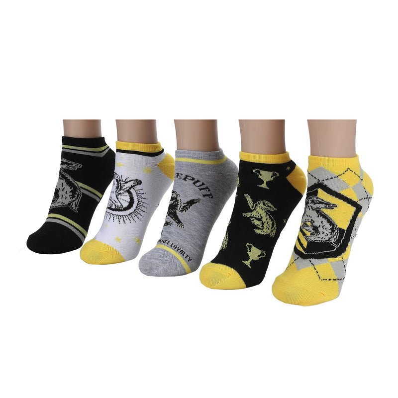 Harry Potter Hufflepuff Women’s Ankle Socks – 5 Pair Pack