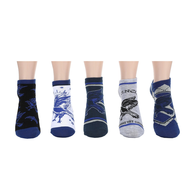 Harry Potter Ravenclaw Women’s Ankle Socks – 5 Pair Pack
