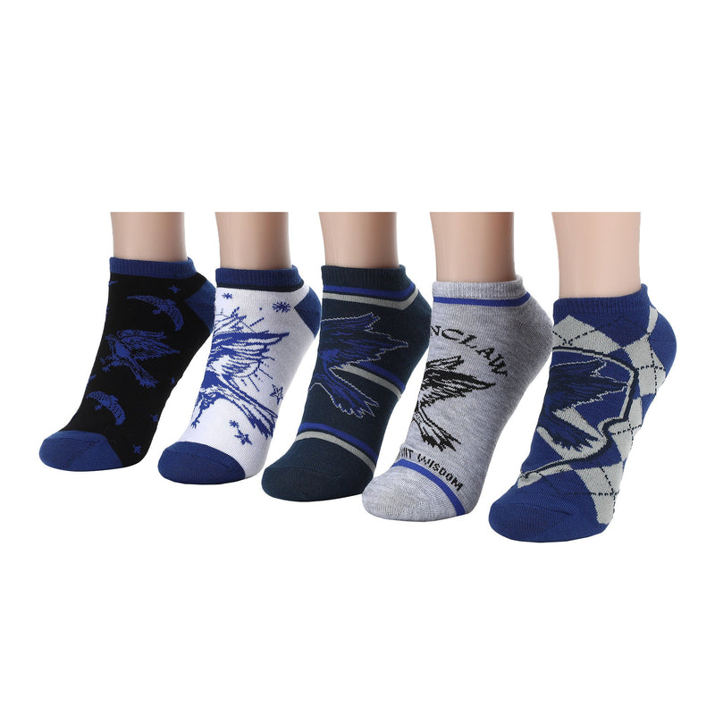 Harry Potter Ravenclaw Women’s Ankle Socks – 5 Pair Pack