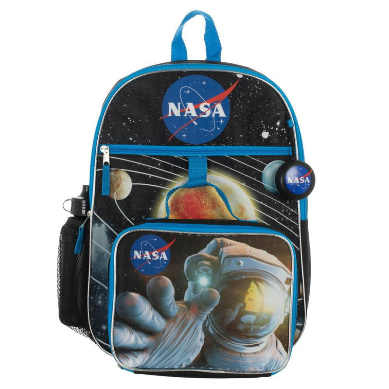 Bioworld NASA Astronaut Galaxy Kids Backpack, Set of 5 pieces
