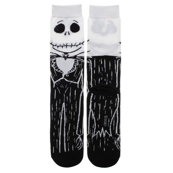 Bioworld Nightmare Before Christmas Jack Animigos 360 Character Mens Crew Socks