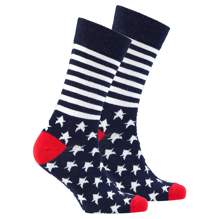 Socks n Socks July 4th Mens Socks