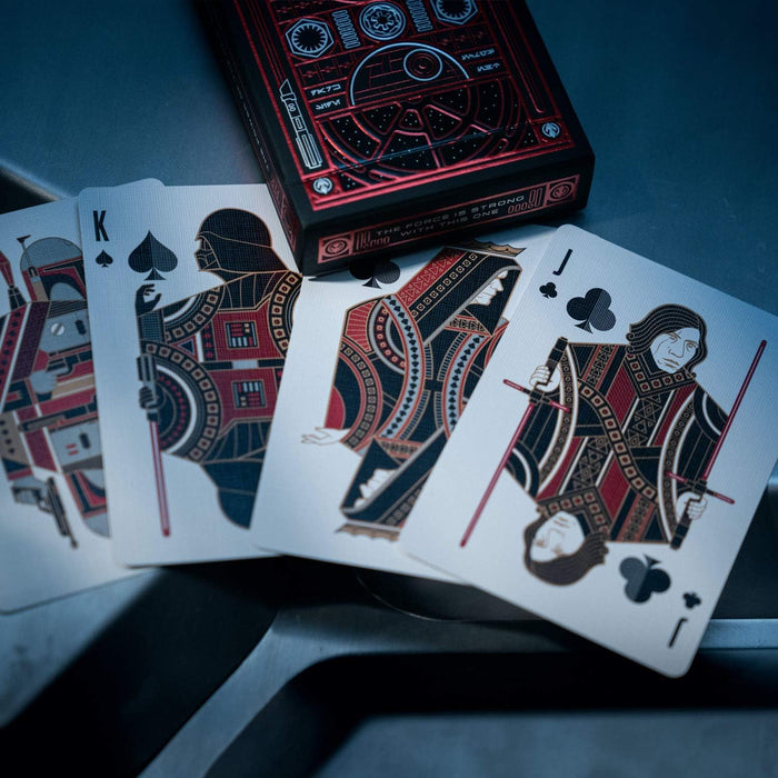 Theory11 Star Wars Dark Side Playing Cards - Red