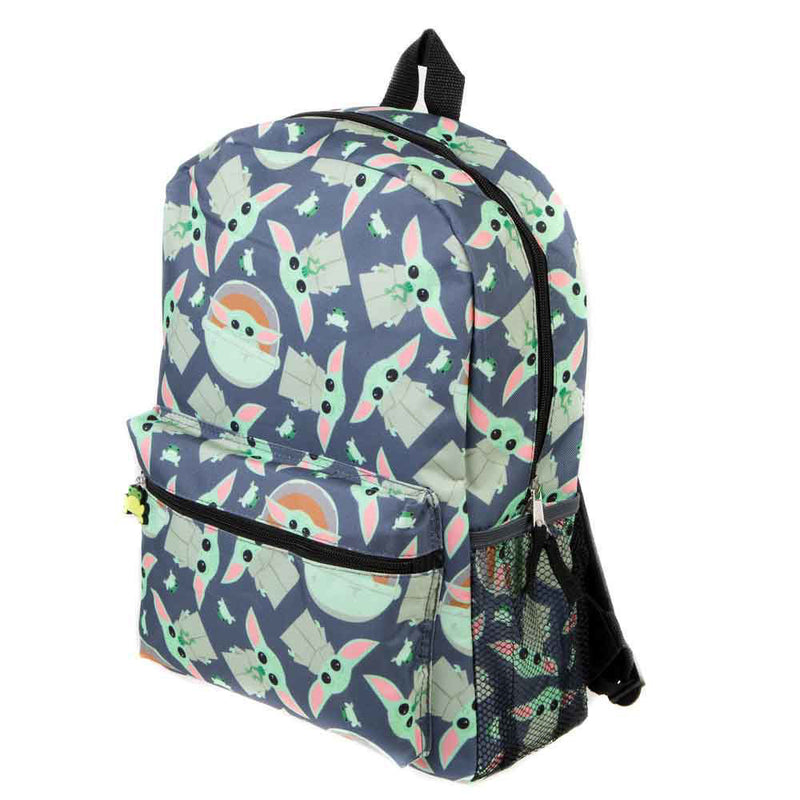 Bioworld Star Wars The Mandalorian Grogu Youth AOP Backpack