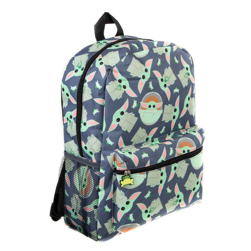 Bioworld Star Wars The Mandalorian Grogu Youth AOP Backpack