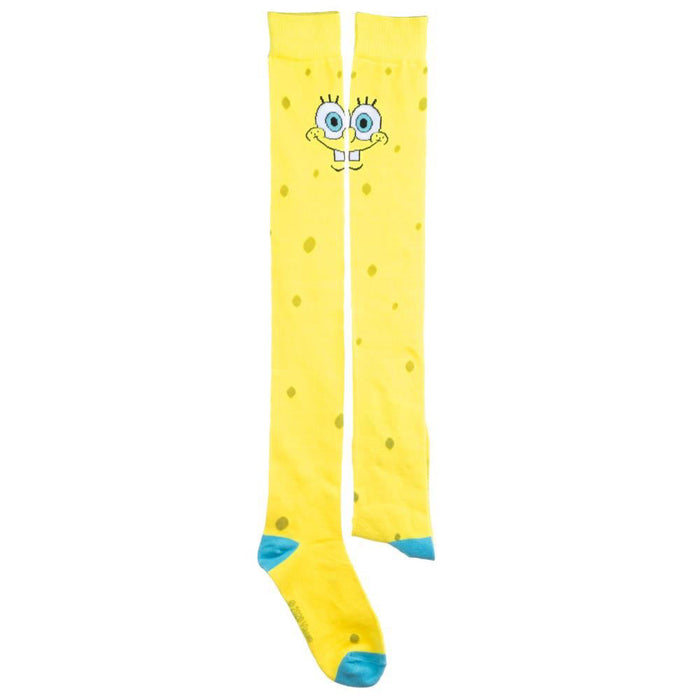 Bioworld SpongeBob Womens Over The Knee Socks