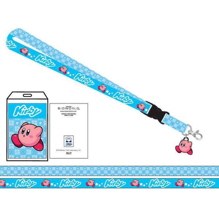 Bioworld Kirby Rubber Charm Lanyard