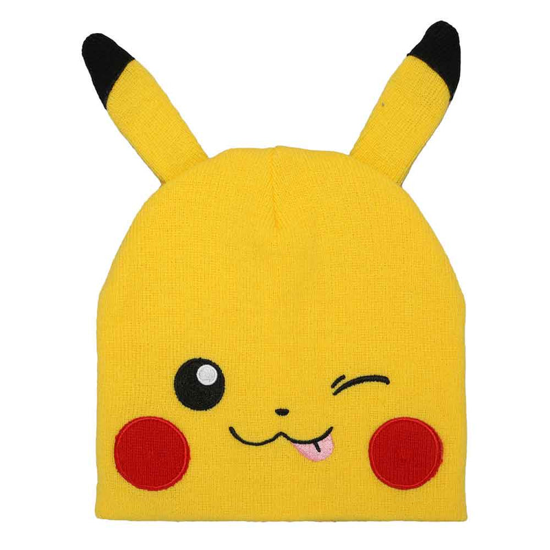 Bioworld Pokemon Pikachu LED Big Face Beanie