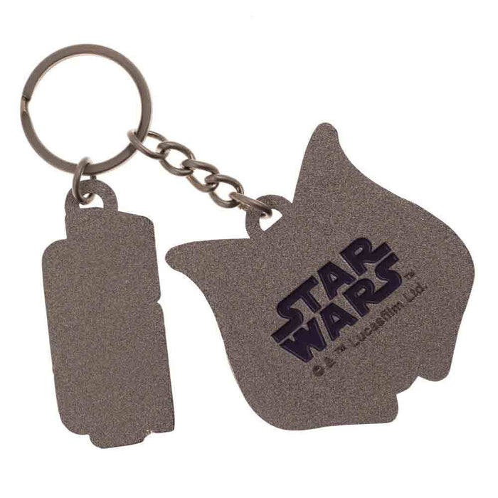 Bioworld Star Wars Ahsoka Tano Keychain With Metal Charm