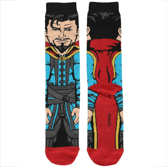 Bioworld Marvel Dr. Strange Animigos 360 Mens Crew Socks