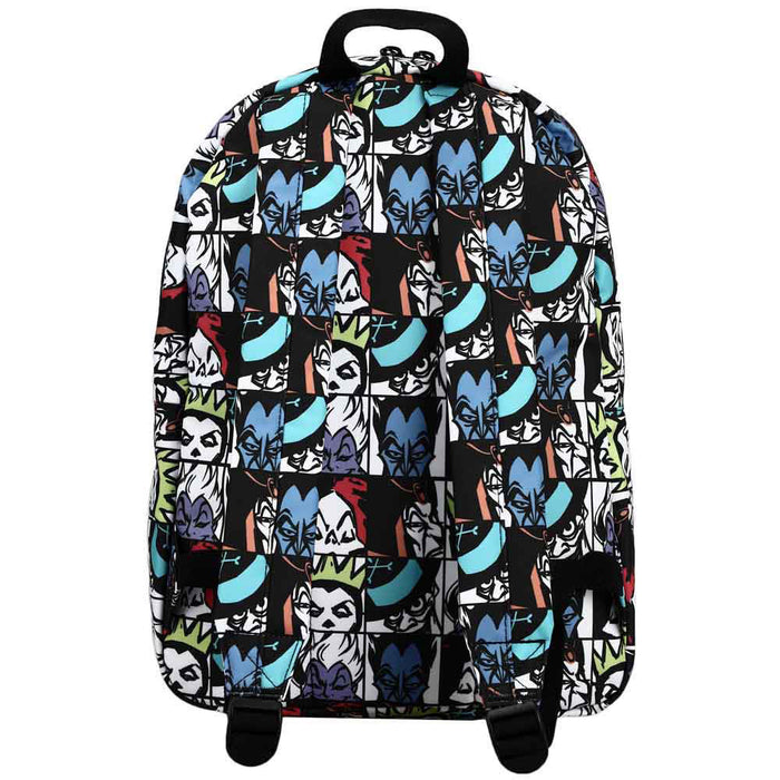 Bioworld Disney Villains Character Tile AOP Backpack