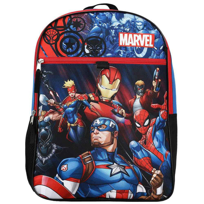 Bioworld Marvel Universe Kids Backpack, Set of 6 pieces