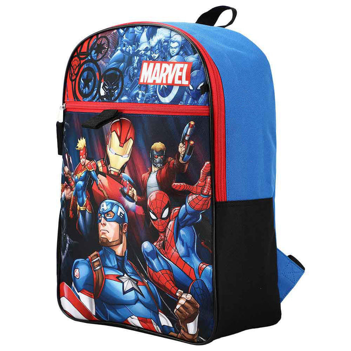 Bioworld Marvel Universe Kids Backpack, Set of 6 pieces