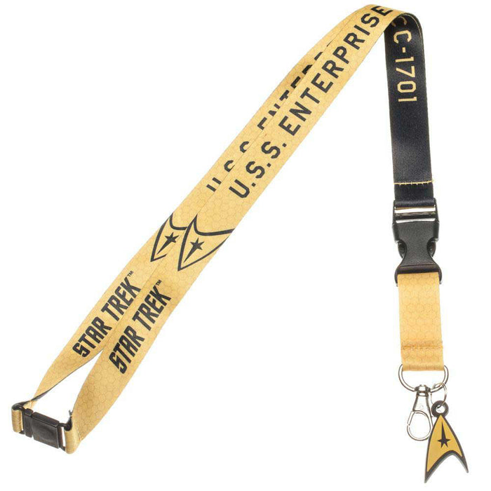 Bioworld Star Trek U.S.S. Enterprise Logo Lanyard