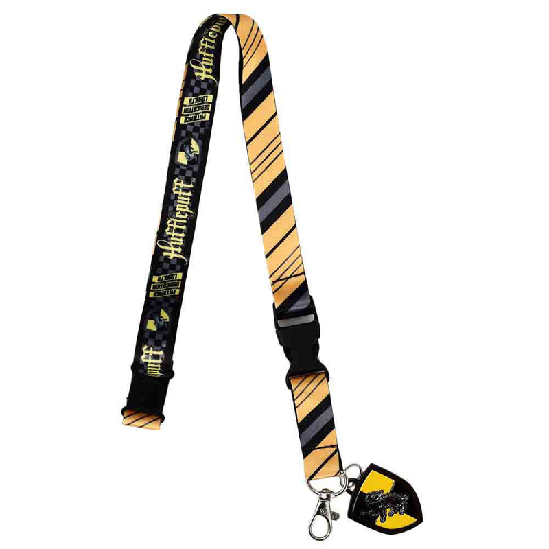 Bioworld Harry Potter Hufflepuff Crest Lanyard