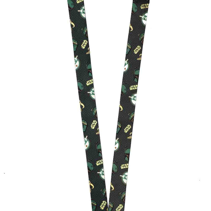 Bioworld Star Wars Boba Fett Lanyard