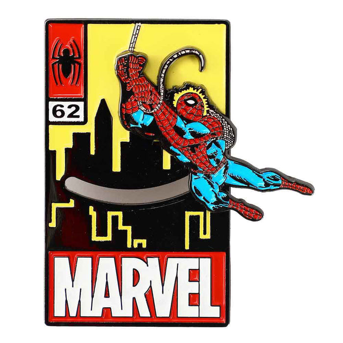 Bioworld Marvel Spider-Man Animated Sliding Lapel Pin