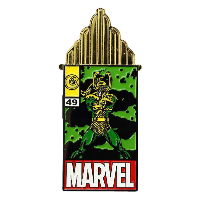 Bioworld Marvel Loki Royal Palace Of Valaskjale Animated Lapel Pin