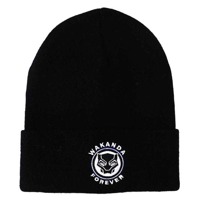 Bioworld Marvel Black Panther Wakanda Forever Cuff Beanie