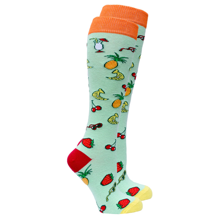 Socks n Socks Tropical Womens Knee High Socks