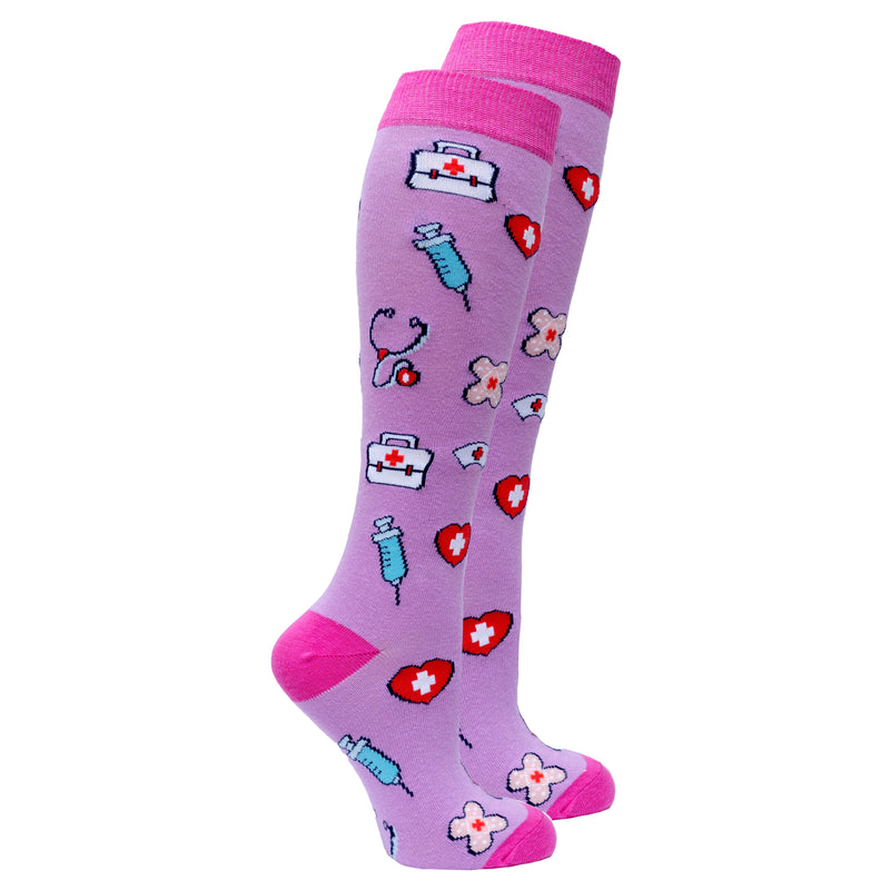 Socks n Socks Nurse Womens Knee High Socks