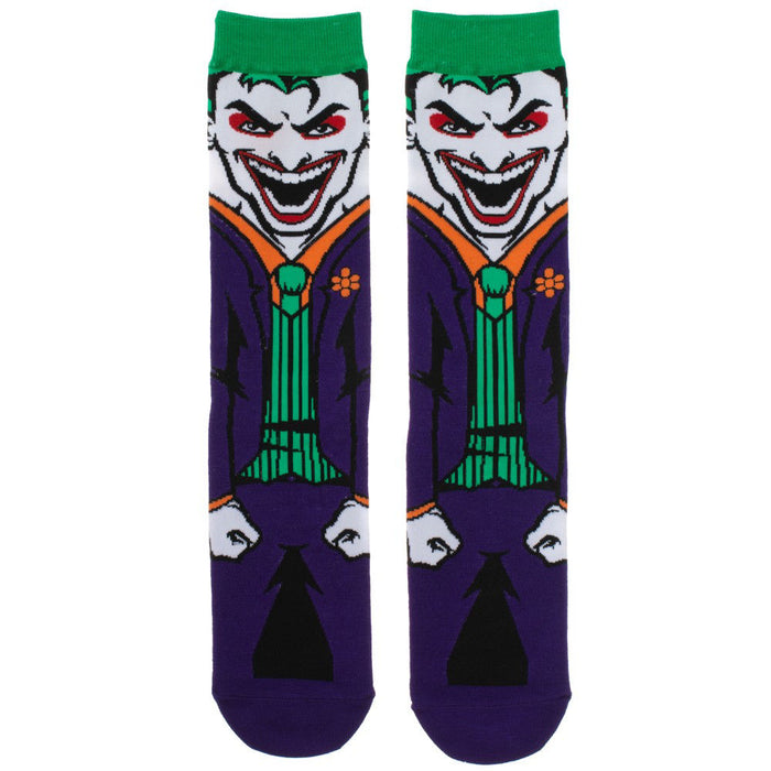 Bioworld DC Joker Animigos 360 Mens Crew Socks