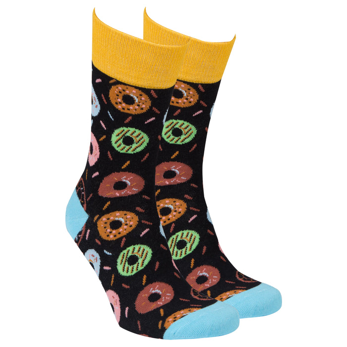 Socks n Socks Donuts Mens Crew Socks