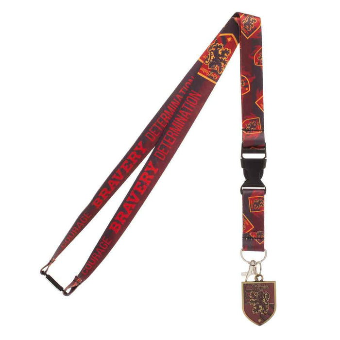 Bioworld Harry Potter Gryffindor Crest Lanyard